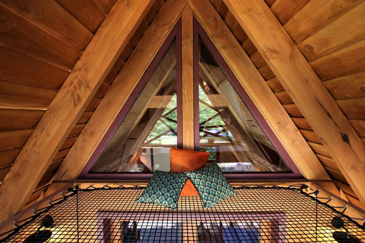 Habitat Createur - Hebergements Insolites Au Camping Municipal "Les Ecureuils" Recoubeau-Jansac Екстериор снимка