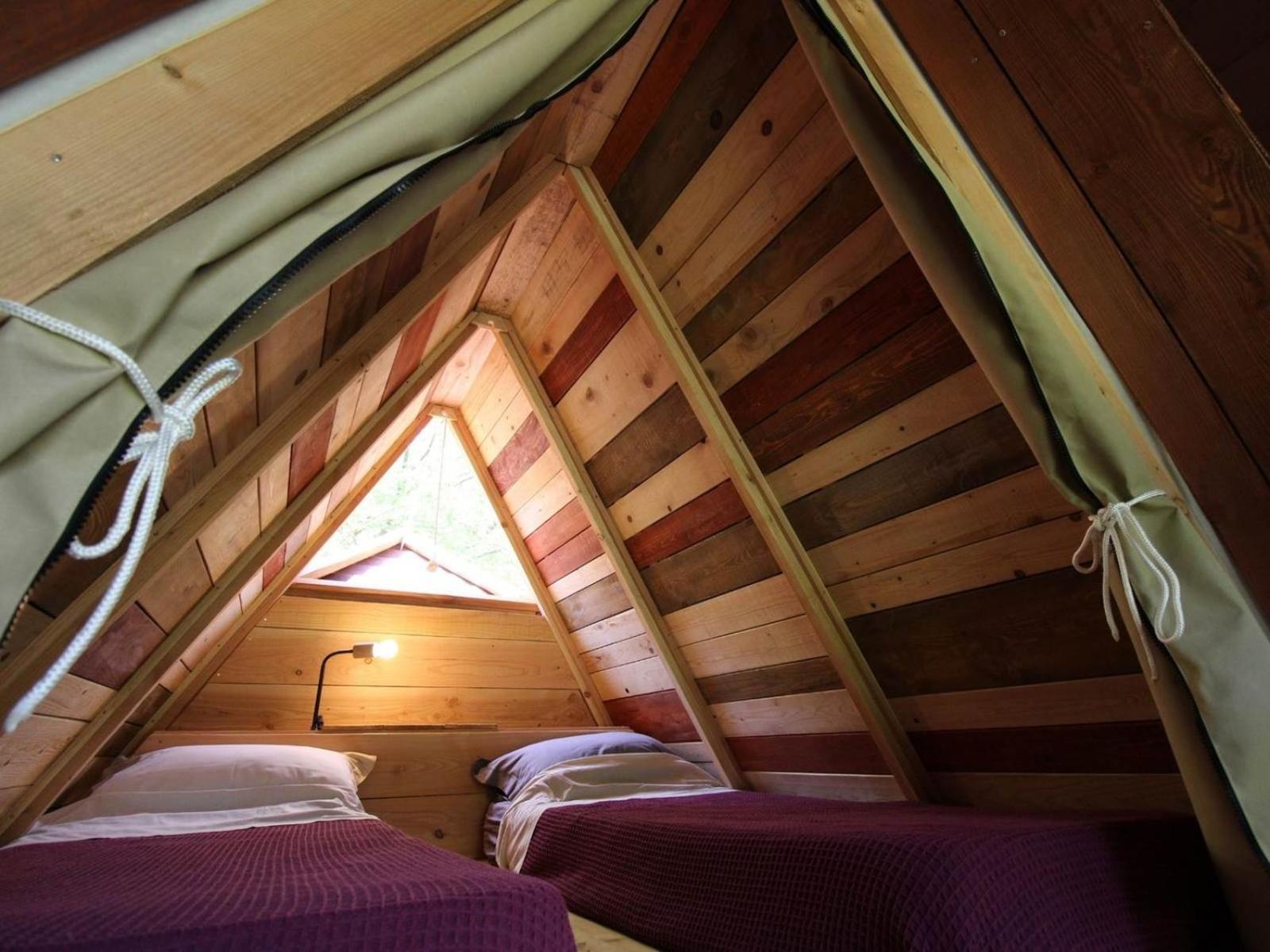 Habitat Createur - Hebergements Insolites Au Camping Municipal "Les Ecureuils" Recoubeau-Jansac Екстериор снимка
