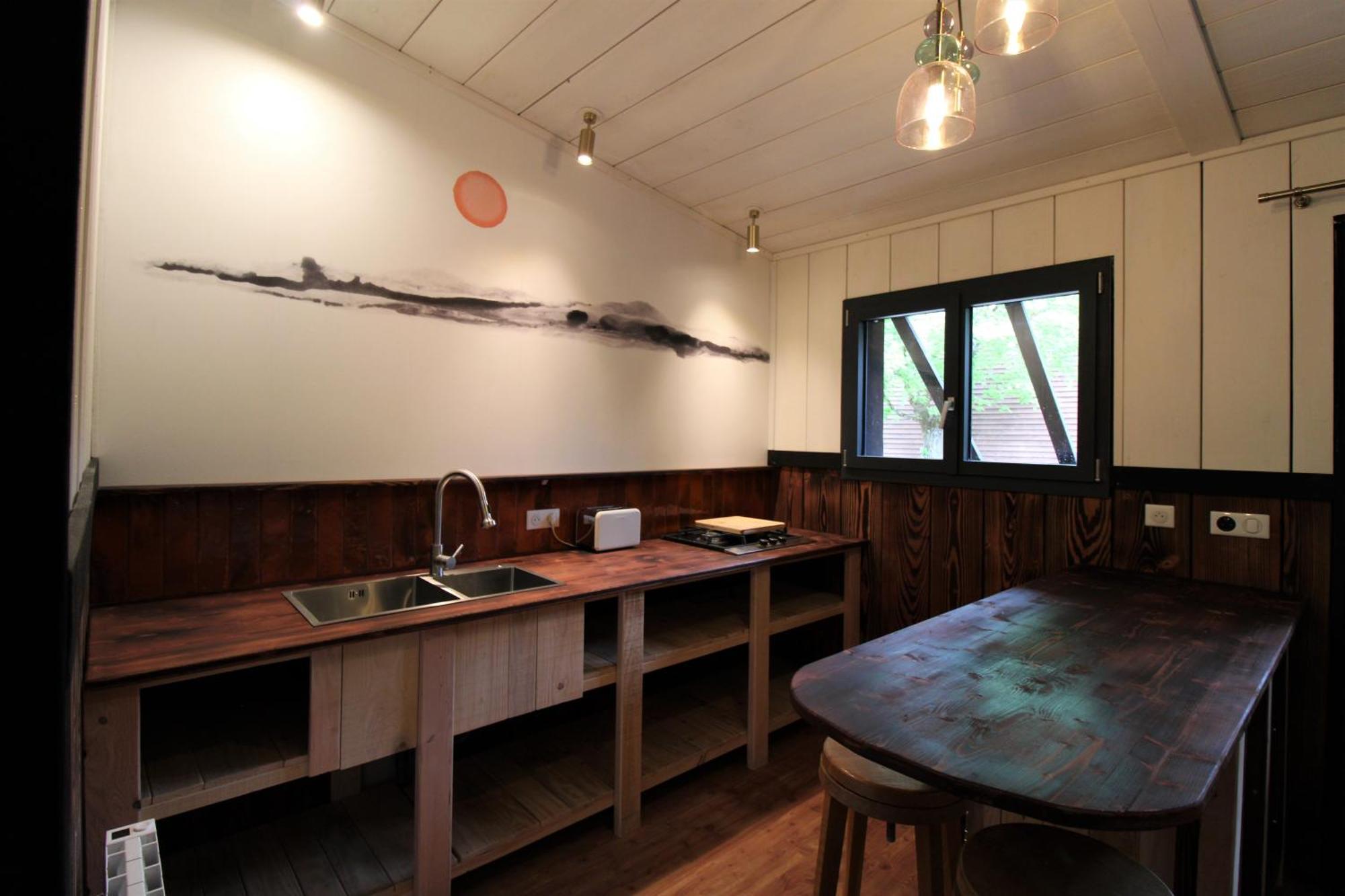 Habitat Createur - Hebergements Insolites Au Camping Municipal "Les Ecureuils" Recoubeau-Jansac Екстериор снимка