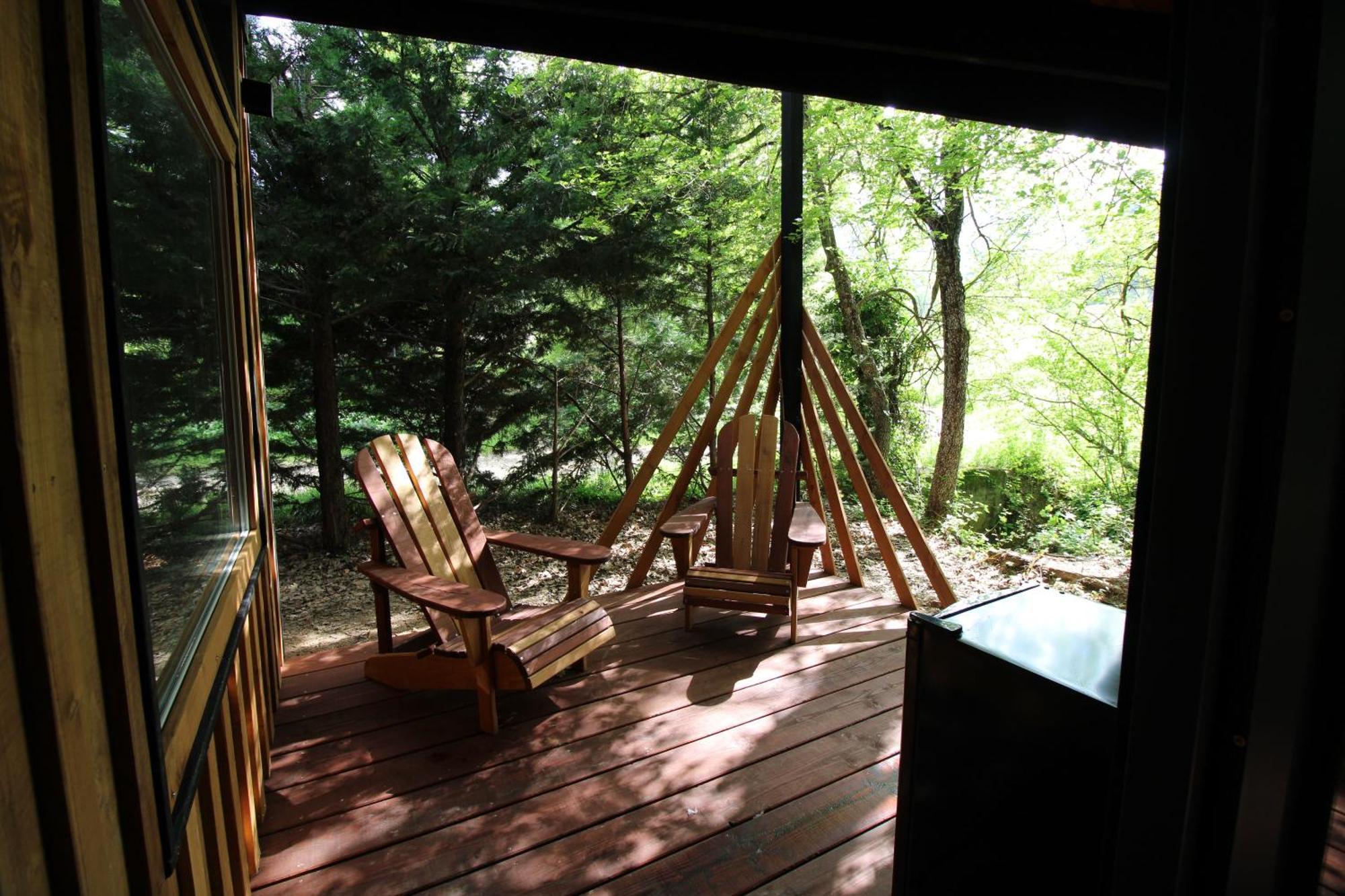 Habitat Createur - Hebergements Insolites Au Camping Municipal "Les Ecureuils" Recoubeau-Jansac Екстериор снимка
