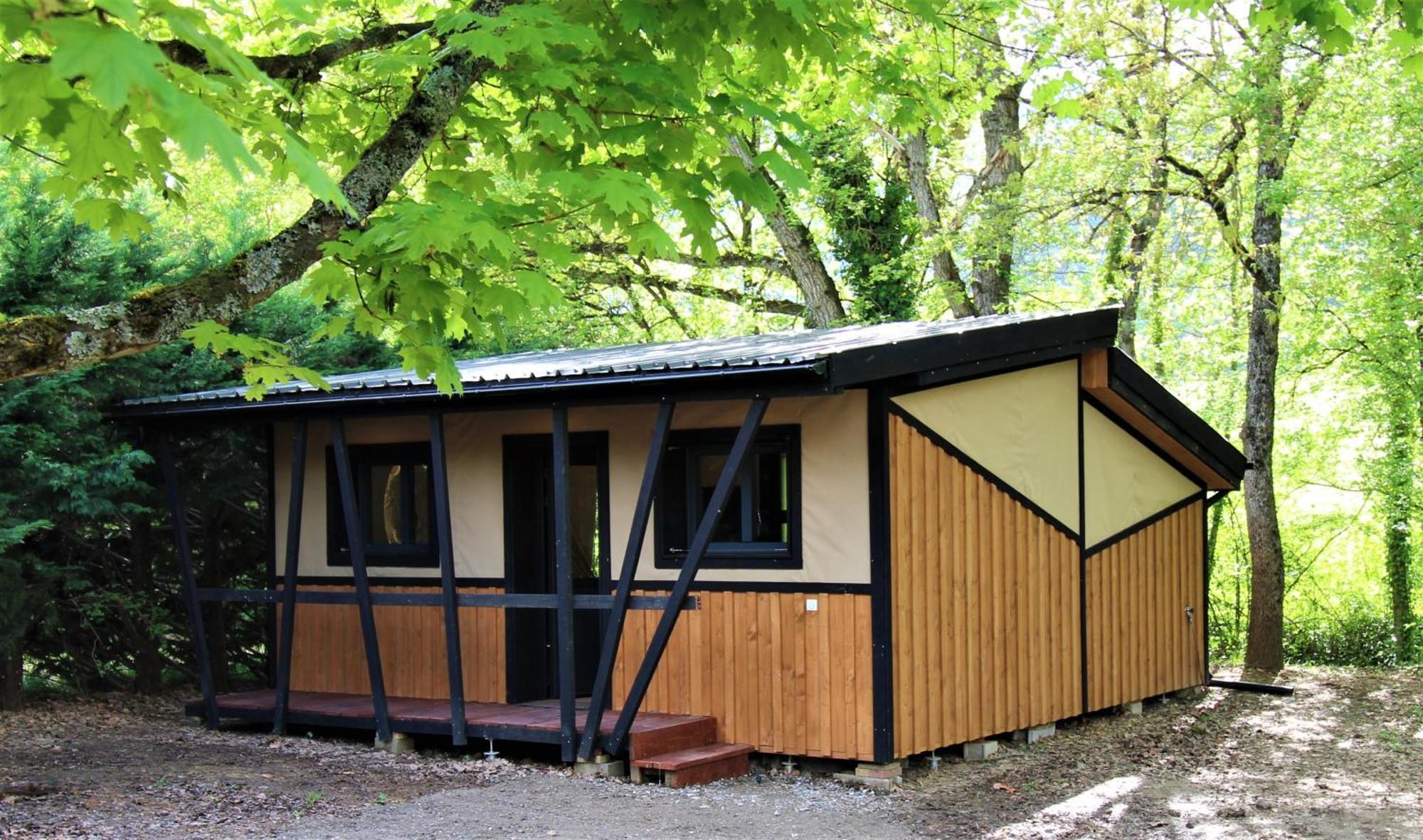 Habitat Createur - Hebergements Insolites Au Camping Municipal "Les Ecureuils" Recoubeau-Jansac Екстериор снимка